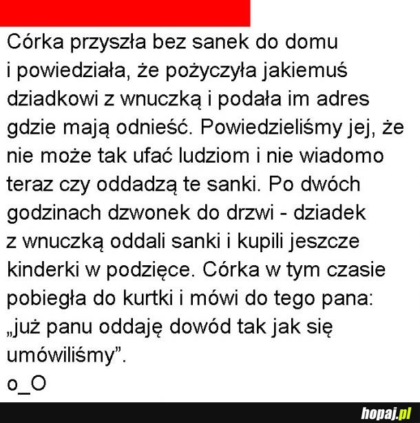 Pożyczone sanki