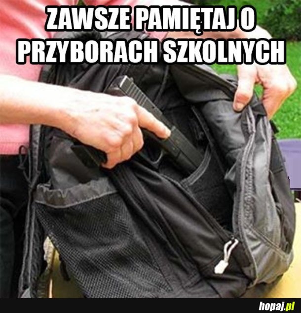 NAJWAŻNIEJSZE PRZYBORY SZKOLNE