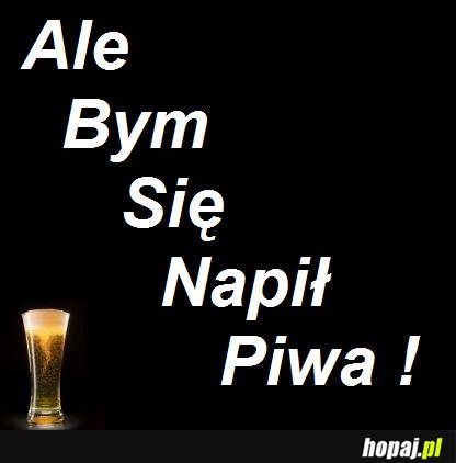 Ale bym się napił piwa!