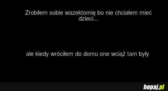 COŚ POSZŁO NIE TAK