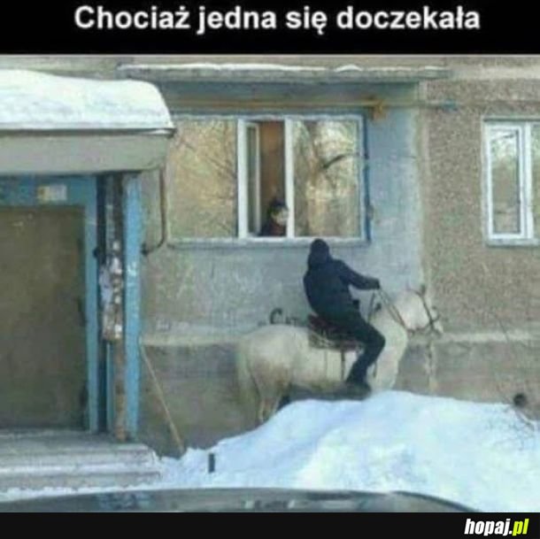 Rycerz na białym koniu