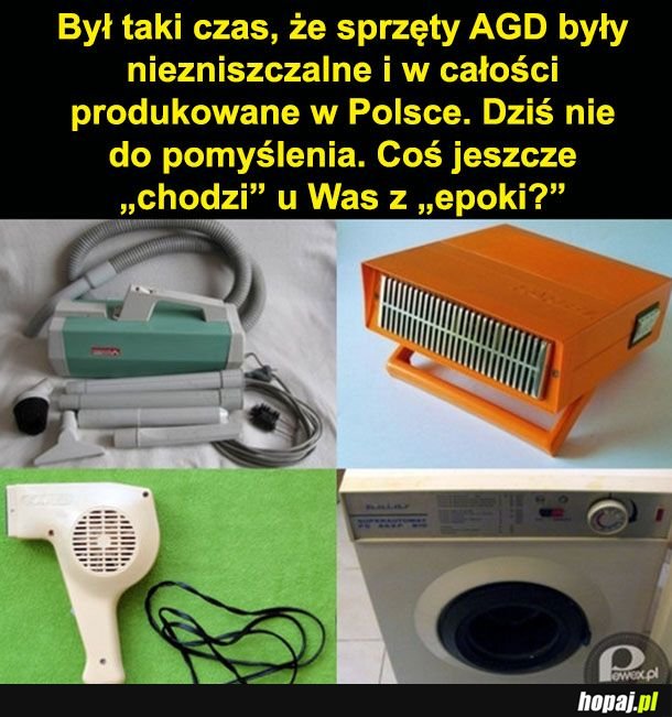 Stare sprzęty