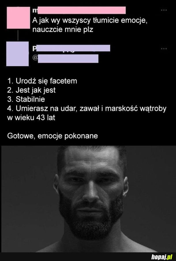 Męskie emocje