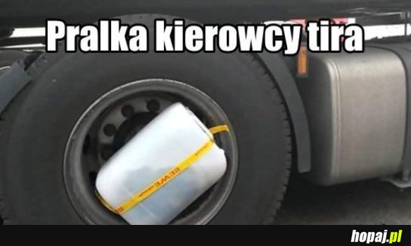 PRALKA KIEROWCY 