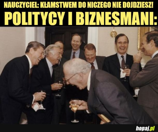 Kłamstwo.