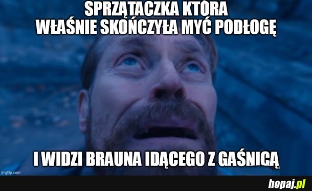 Kondolencje dla sprzątaczki