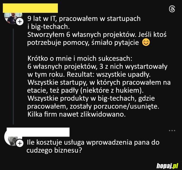 Doświadczenie godne podziwu