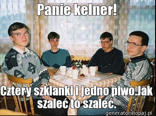 Panie kelner!