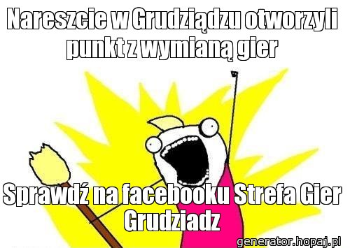 Nareszcie w Grudziądzu otworzyli punkt z wymianą gier