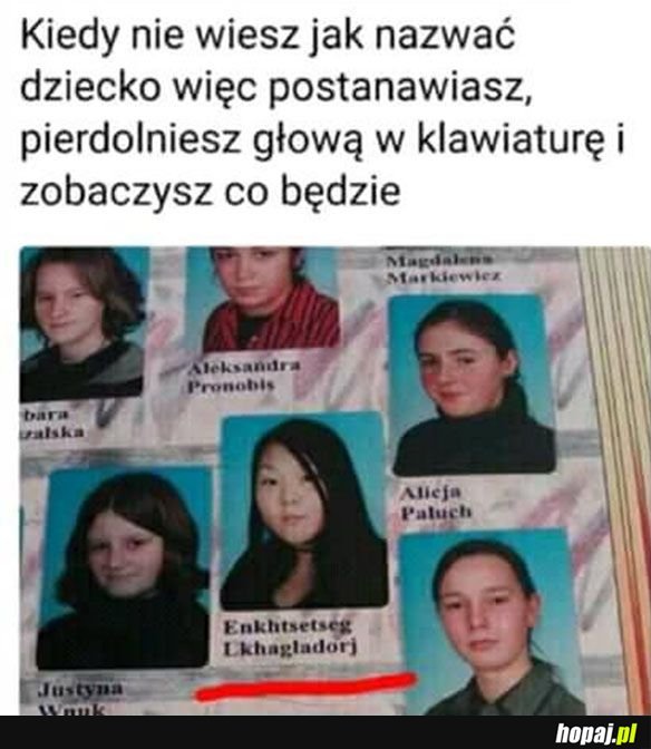 Ciekawe imię