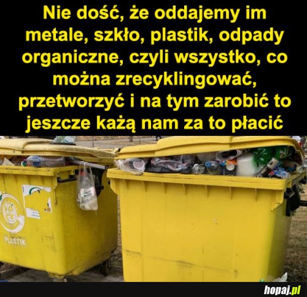 Opłaty za śmieci