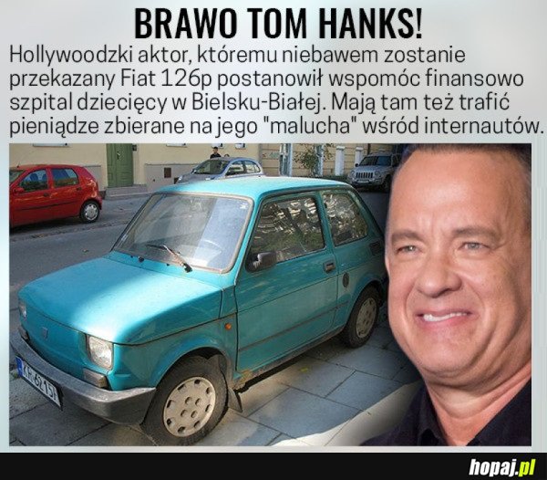 AKCJA Z FIATEM 126P DLA HANKSA MA DOBRE ZAKOŃCZNIE
