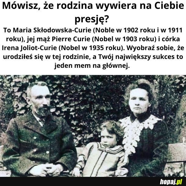 Są różne miary sukcesu