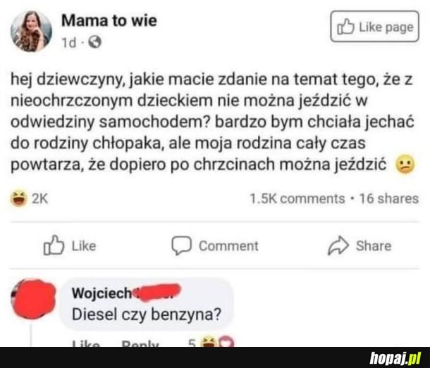 Chrzczone czy nie?