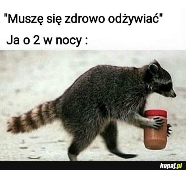 Muszę się zdrowo odżywiać 