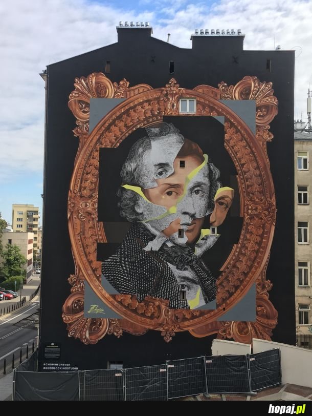  Takie murale szanuję. Fryderyk Chopin 