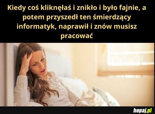 Niefajnie się zachował