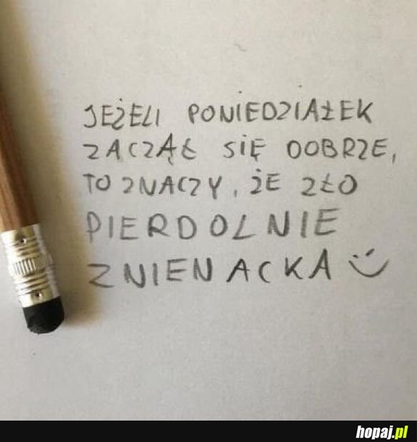 Miłego dnia