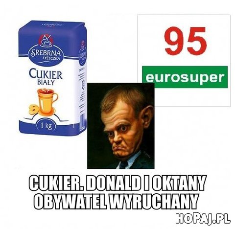 Cukier. Donald i oktany