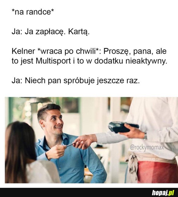 Ja w restauracji