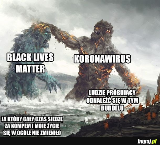 BLM vs koronawirus