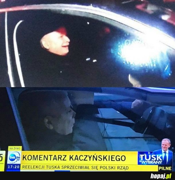 KOMENTARZ KACZYŃSKIEGO NA WYGRANĄ TUSKA