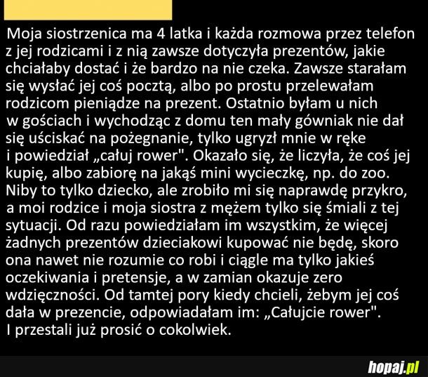 Niewdzięczne dziecko