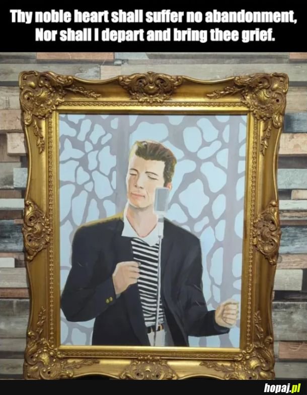 Never gonna