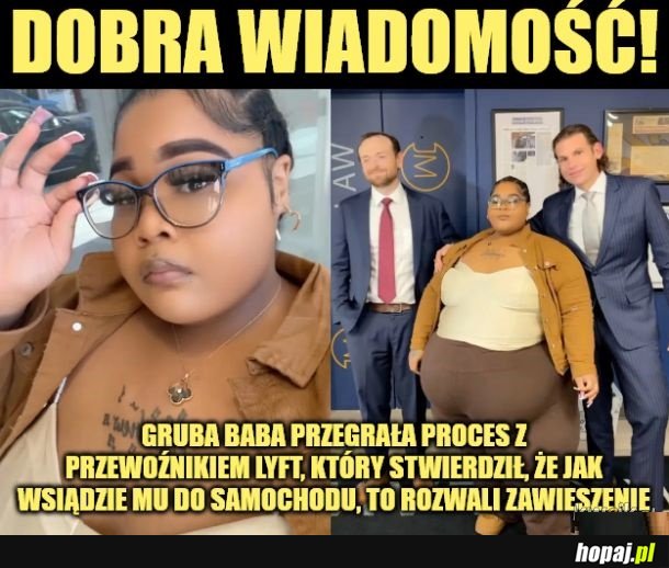 Good news!