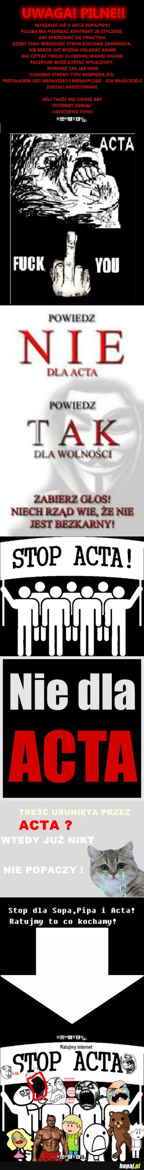 Nie dla ACTA!