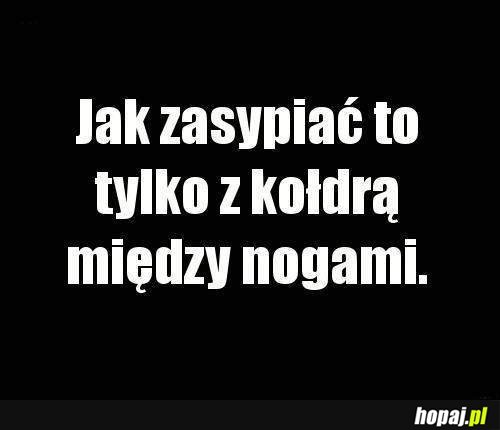 Zasypianie