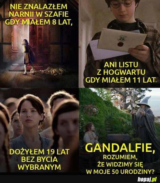 Gandalfie czekam na Ciebie