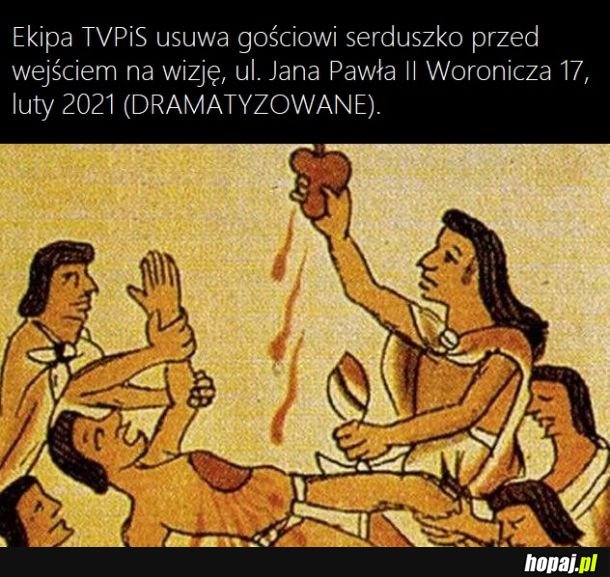 Żeby być w TVPiS, trzeba nie mieć serca
