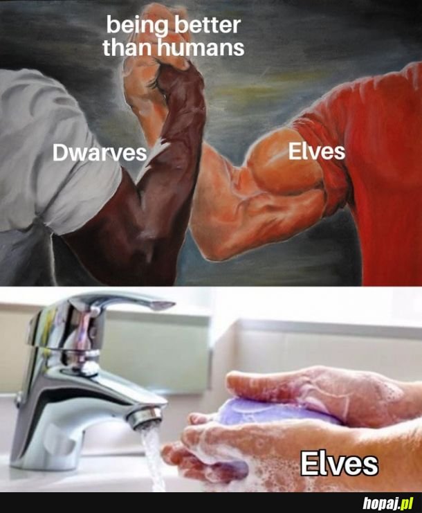 Elfy takie są, zadzierają nosa
