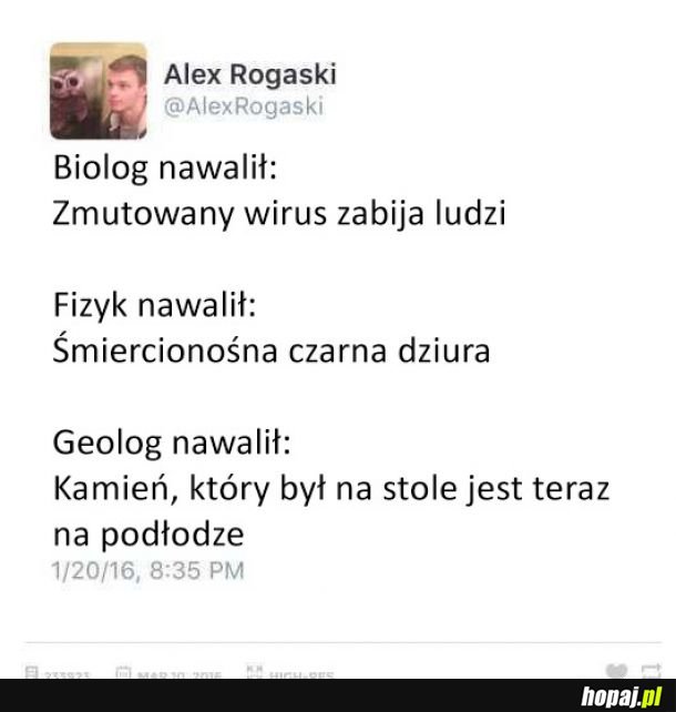 Geologia to ważna dziedzina nauki (nie powiedział nikt nigdy)