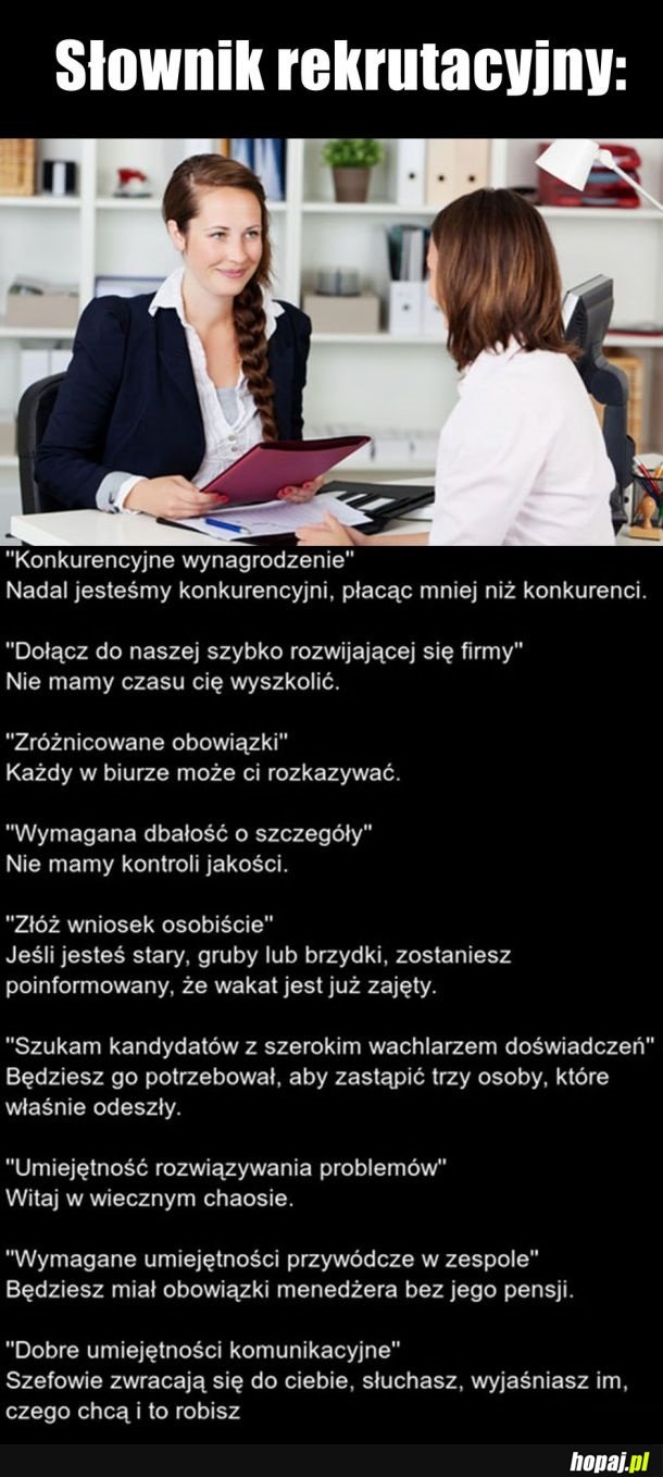 Słownik rekrutacyjny
