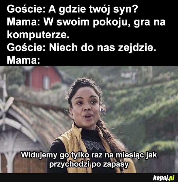 Goście mamy