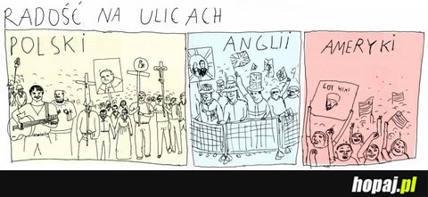 Radość na ulicach