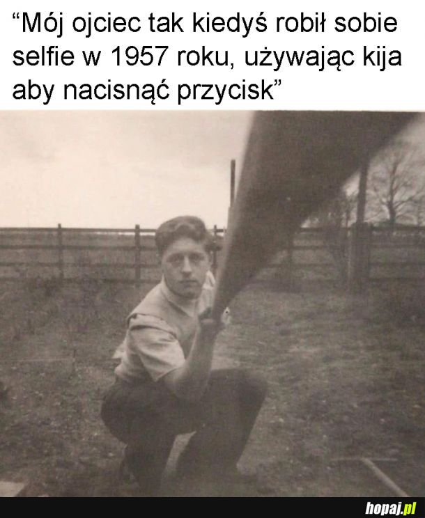 Pierwsze selfie