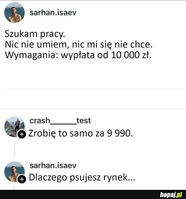 Co za gość...