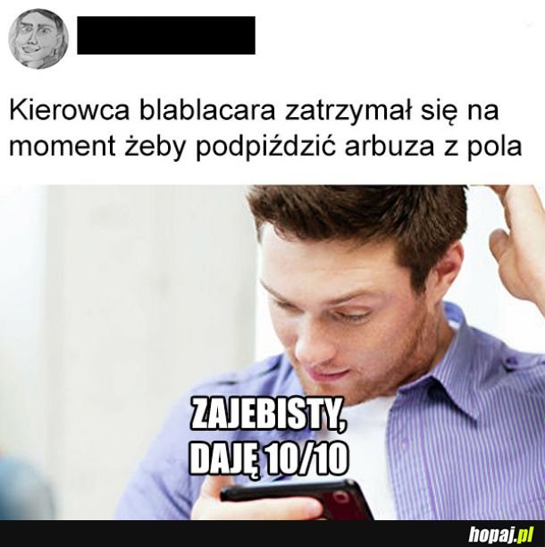 Kierowca blablacara