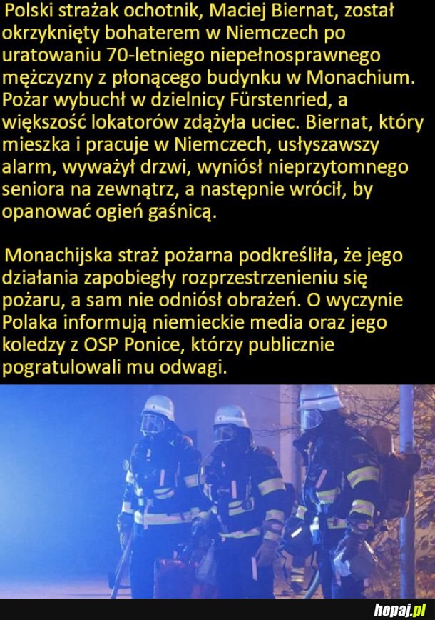 Polak został okrzyknięty bohaterem w Niemczech