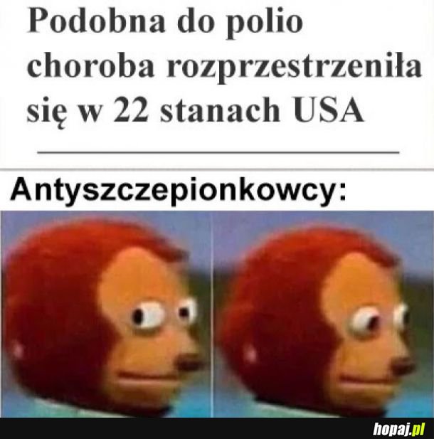 Wszystko wina antyszczepionkowców