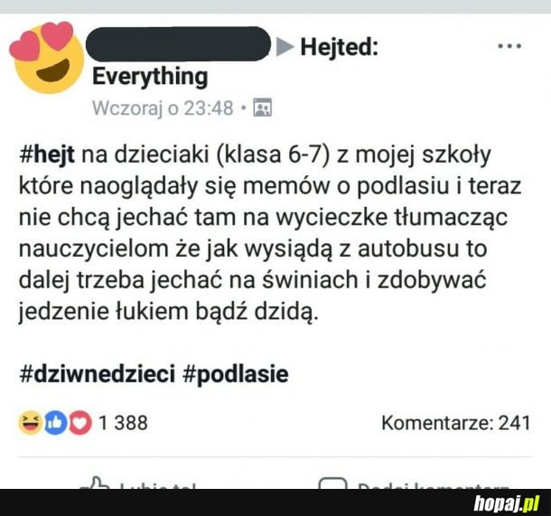 Dzieci naoglądały się memów