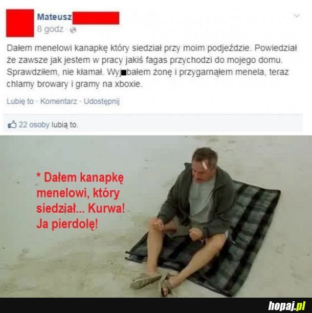 Menelowi, który siedział...