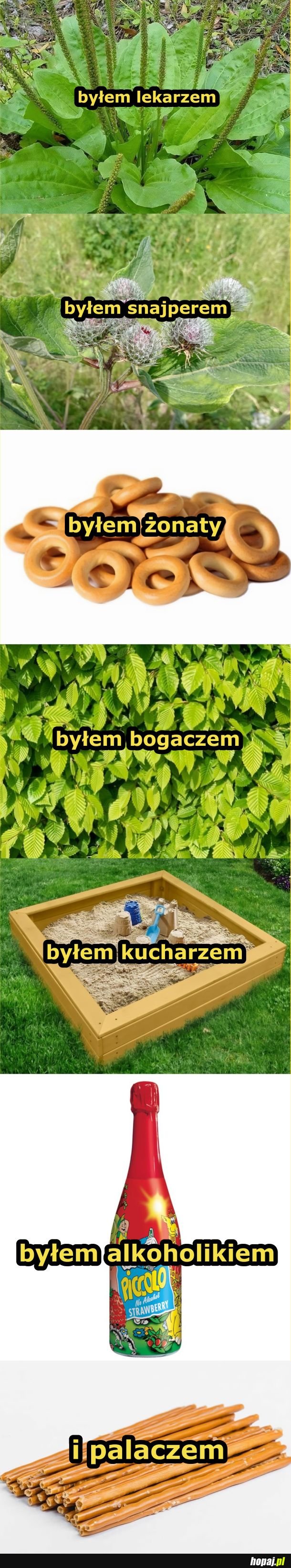W dzieciństwie byłem kim chciałem