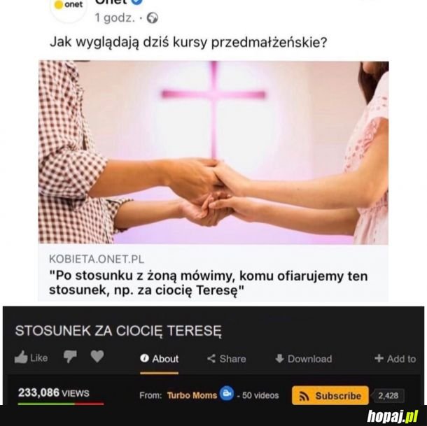 To coś w stylu kościelnego sexed?