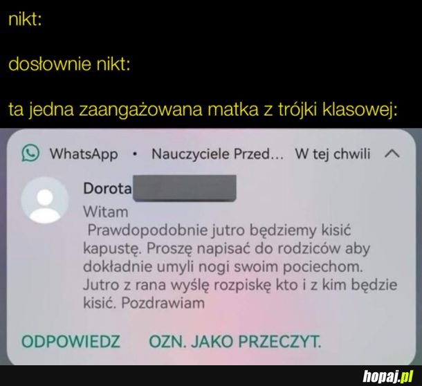 Obecność obowiązkowa