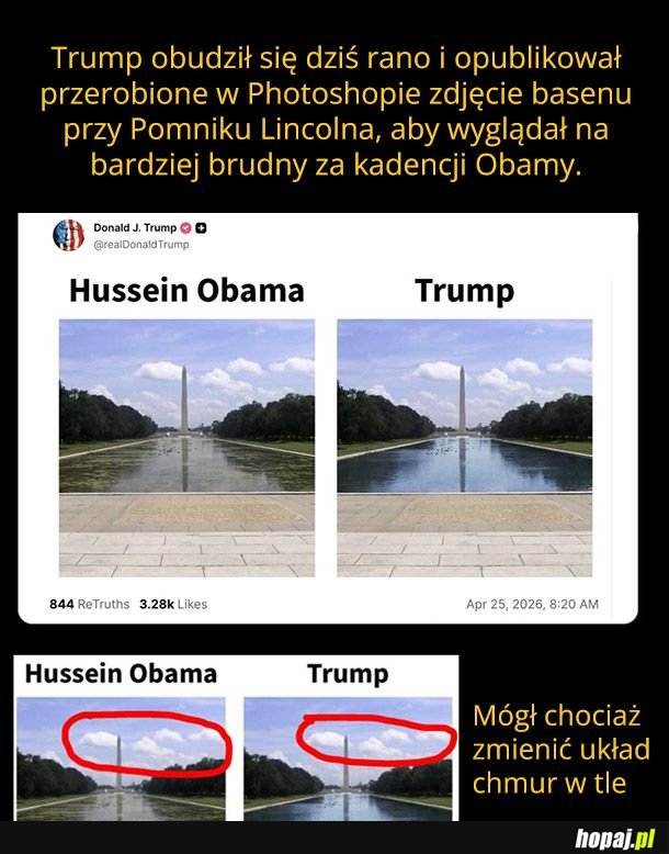 Trump i fotoszop