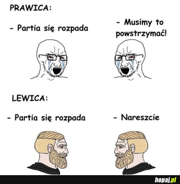 Mają tyle partii ile płci